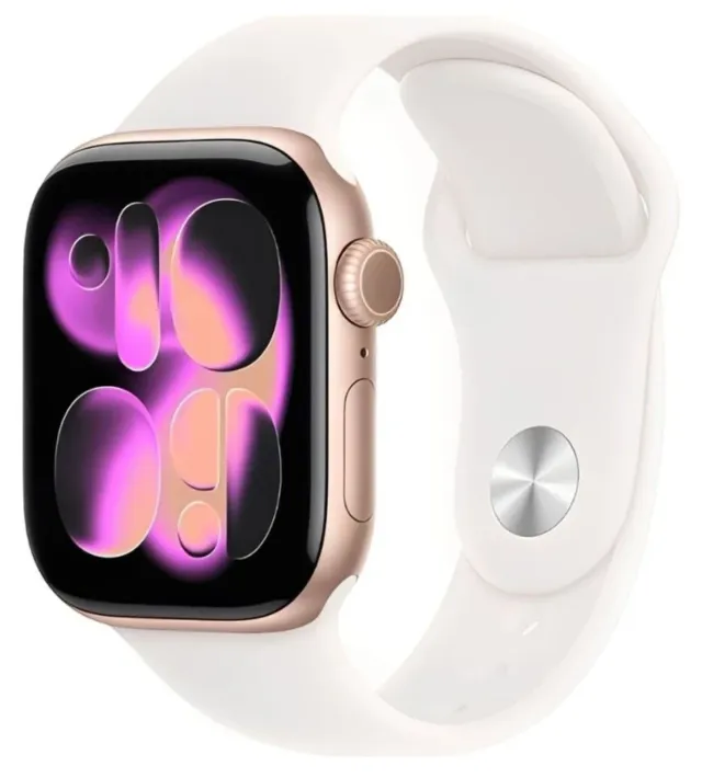 Apple Watch Series 11 42 mm — Rose Gold, correa S/M