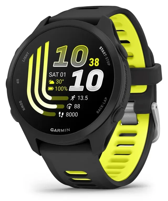 Garmin Forerunner 170 Music — Black/Amp Yellow