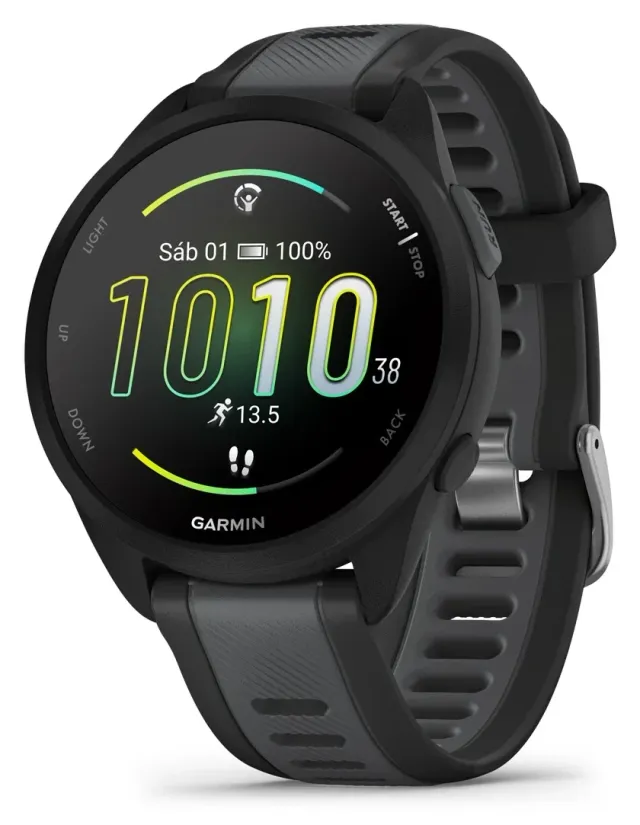 Garmin Forerunner 165 Music — Black/Slate Gray