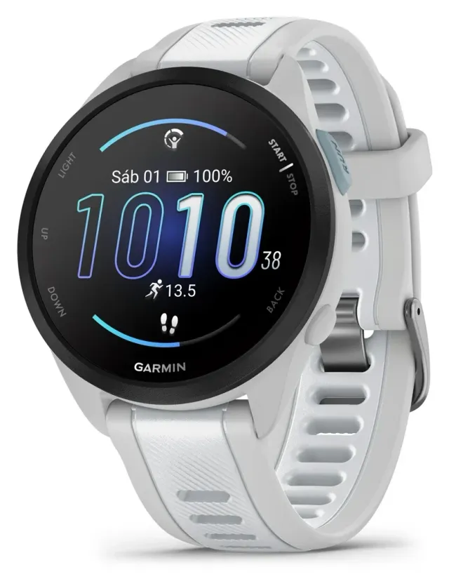 Garmin Forerunner 165 Music — Mist Gray/Whitestone