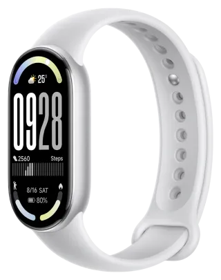 Xiaomi Smart Band 10 — Glacier Silver