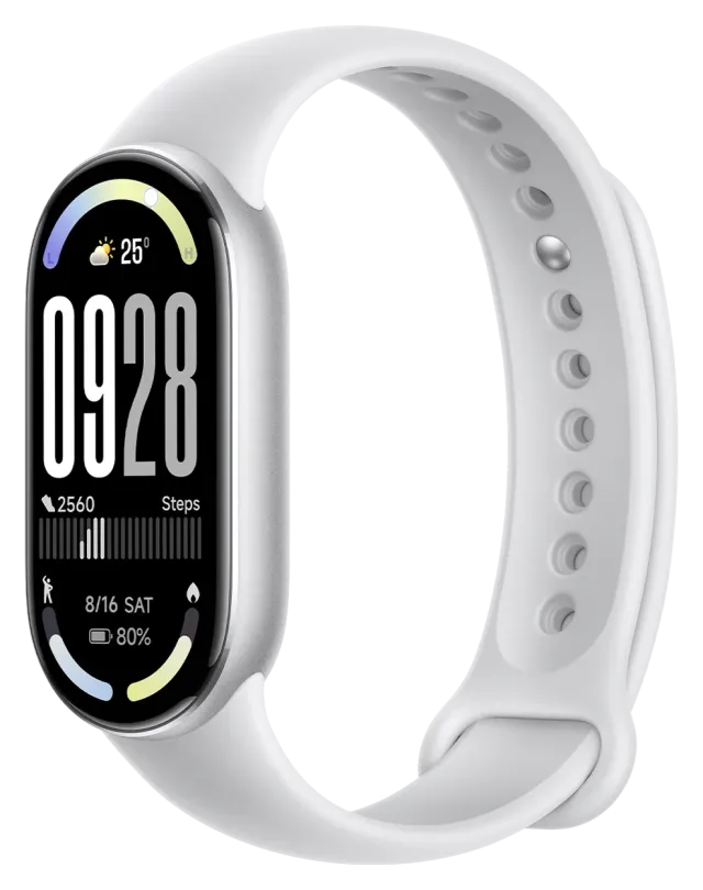Xiaomi Smart Band 10 — Glacier Silver