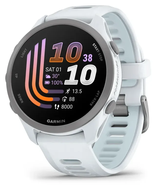 Garmin Forerunner 170 Music — Whitestone/Cloud Blue