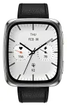 Ver vista 2 de Amazfit Active 2 Square — Black, correa de cuero
