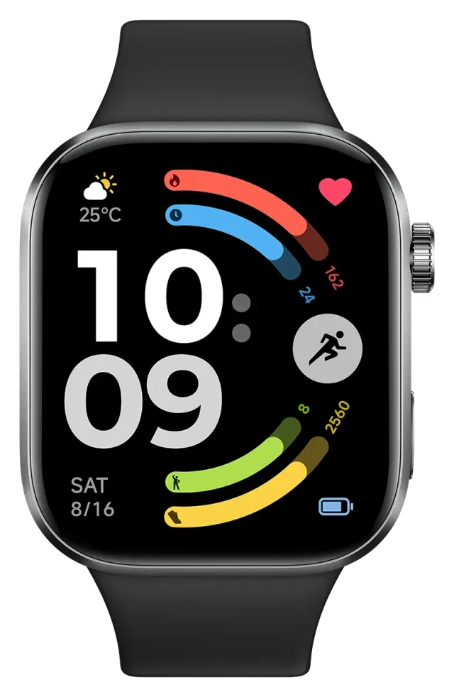 Xiaomi Redmi Watch 6 — Obsidian Black, vista 2