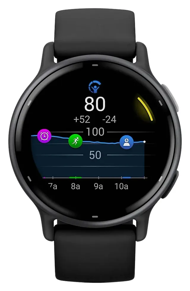 Garmin Vivoactive 5 — Black, vista 2
