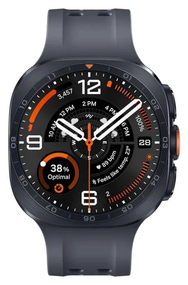 Samsung Galaxy Watch Ultra2 47 mm LTE — Titanium Gray, vista 2