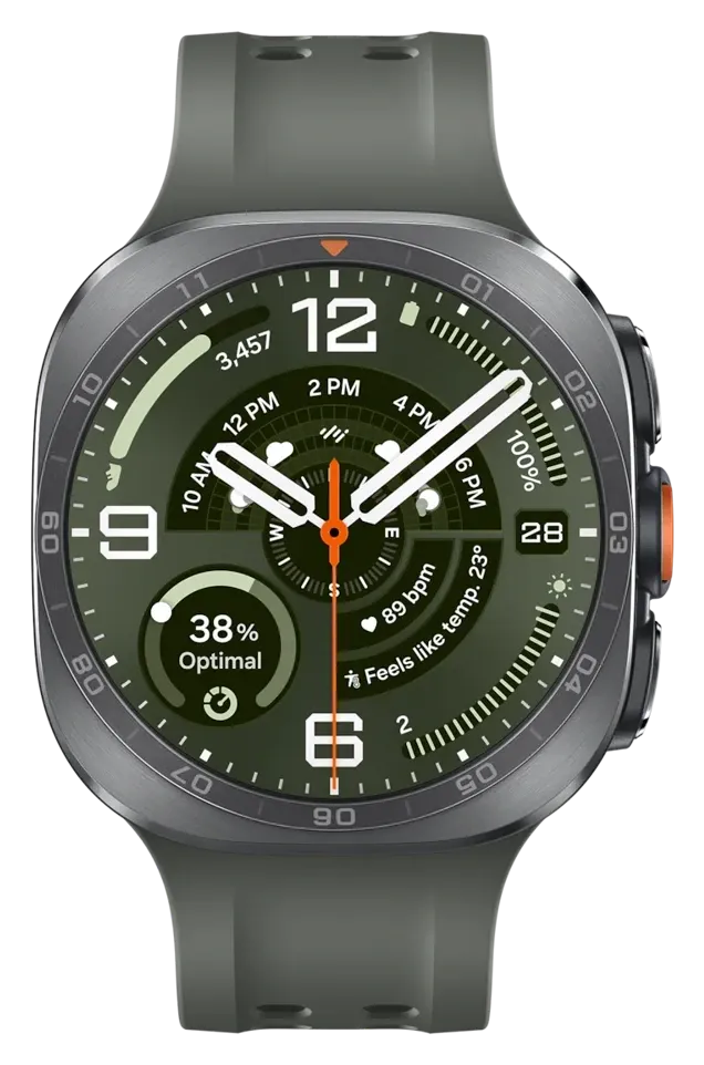 Samsung Galaxy Watch Ultra2 47 mm LTE — Titanium Silver, vista 2