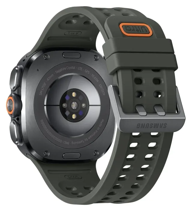 Samsung Galaxy Watch Ultra2 47 mm LTE — Titanium Silver, vista 3