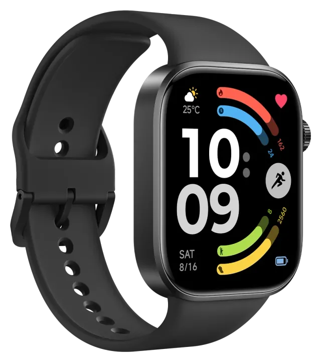 Xiaomi Redmi Watch 6 — Obsidian Black, vista 3