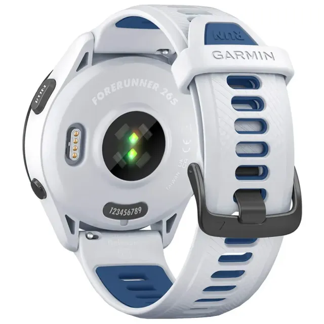 Garmin Forerunner 265 — Whitestone, vista 3