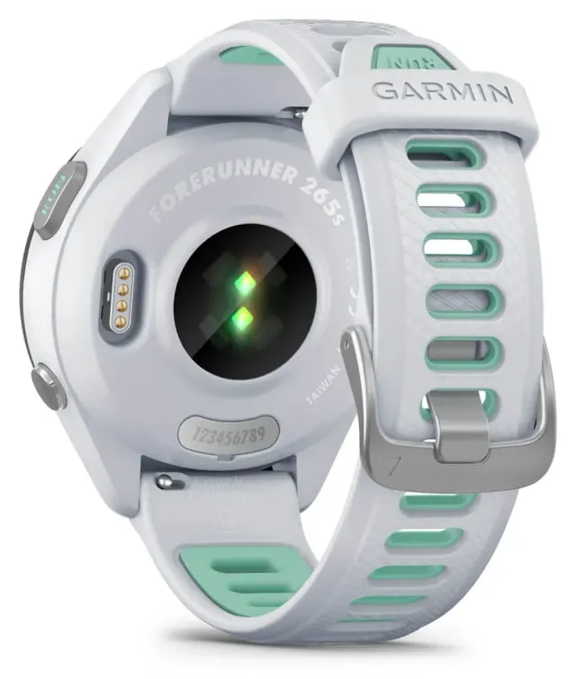 Garmin Forerunner 265S — Whitestone/Neo Tropic, vista 3