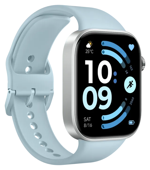 Xiaomi Redmi Watch 6 — Glacier Blue, vista 3