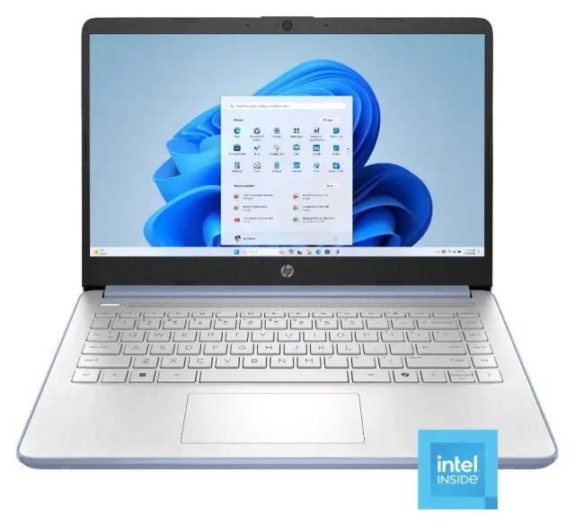 HP 14" — Intel N150, Silver Blue