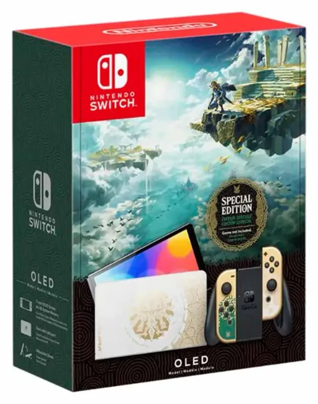 Nintendo Switch OLED 64 GB edición Zelda (HEG-S-KDAAA)