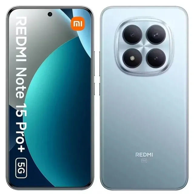 Xiaomi Redmi Note 15 Pro+ 5G 256 GB 8 GB RAM Blue