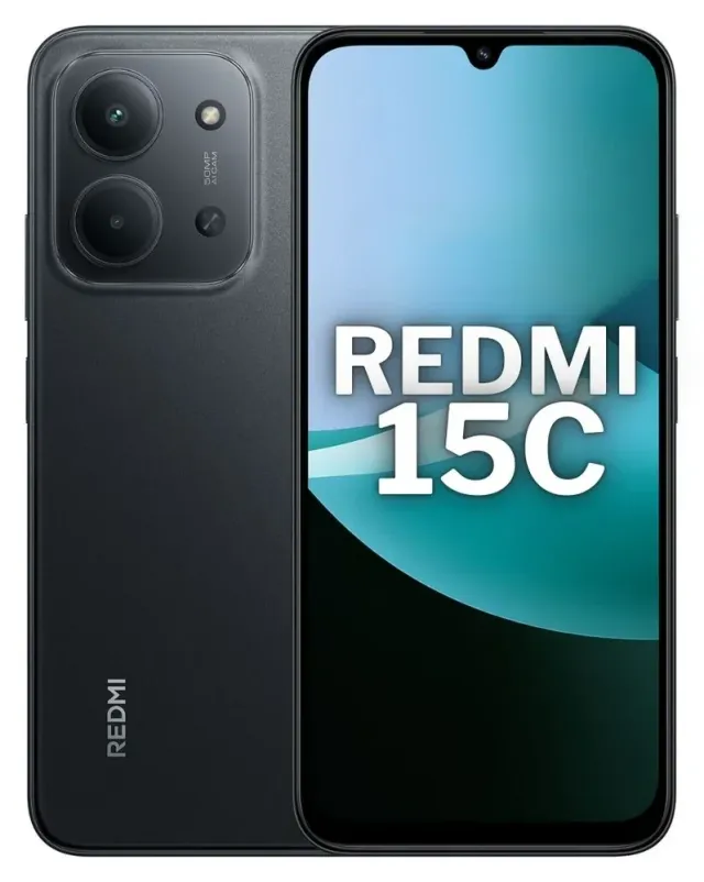 Xiaomi Redmi 15C 4G 128 GB 4 GB RAM Black