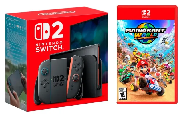 Nintendo Switch 2 256 GB — Mario Kart World en cartucho