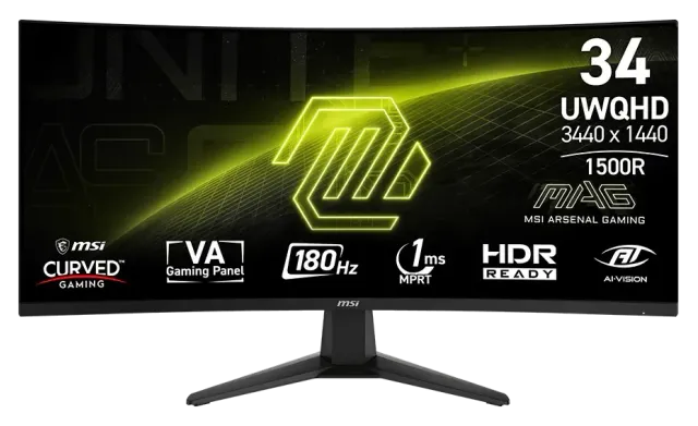 MSI MAG 346CQ 34" UWQHD