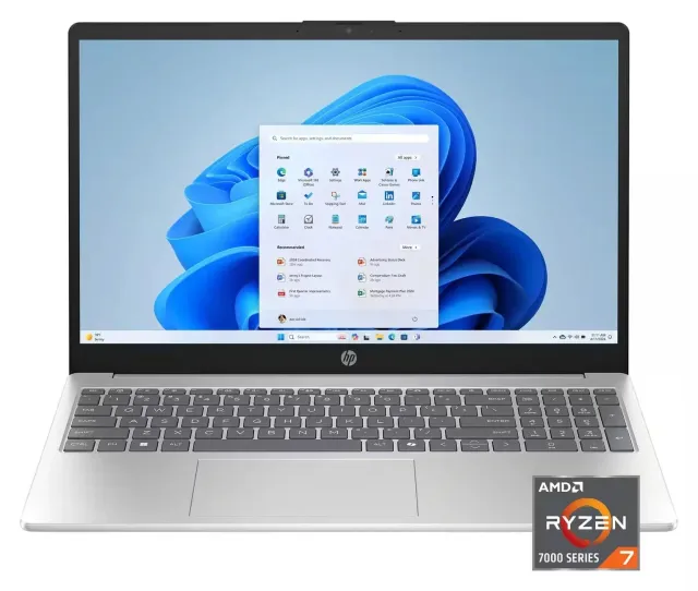 HP 15 15,6" — Ryzen 7, 16 GB