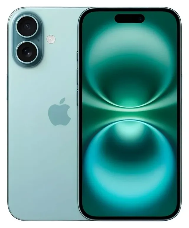 Apple iPhone 16 128 GB Teal (Chip + eSIM · A3287)