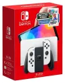 Ver vista 1 de Nintendo Switch OLED 64 GB blanca — Super Mario Bros. Wonder