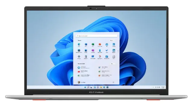 ASUS Vivobook 15 — Core 7 táctil, 8 GB