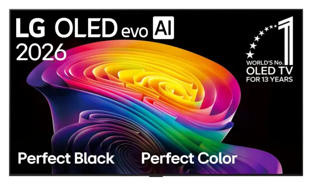 LG OLED evo C6 55" 4K 120 Hz