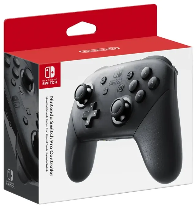 Control Pro de Nintendo Switch — Negro