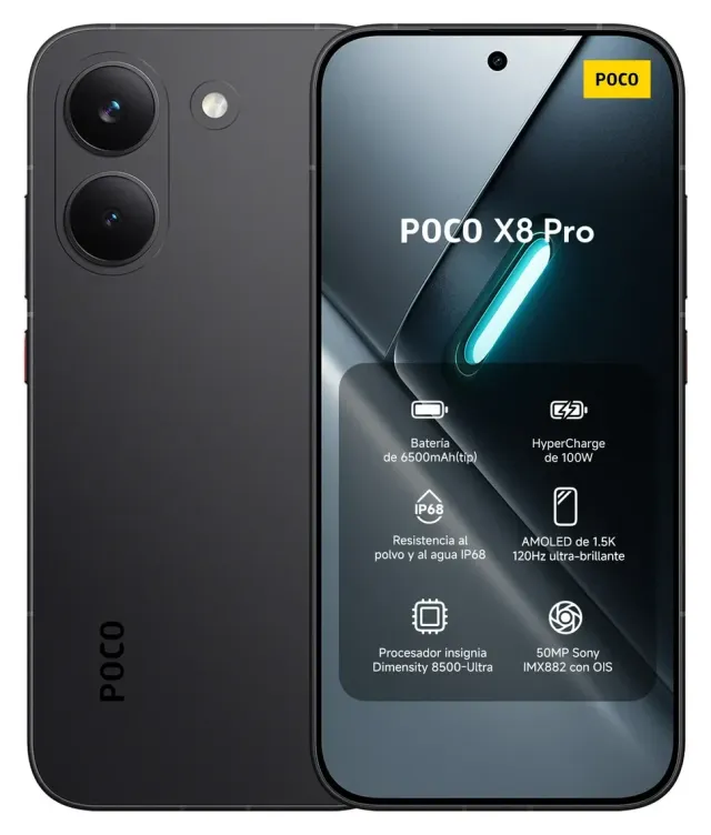 Xiaomi Poco X8 Pro 5G 256 GB 8 GB RAM Black