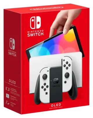Nintendo Switch OLED 64 GB blanca (HEG-S-KAAAA)