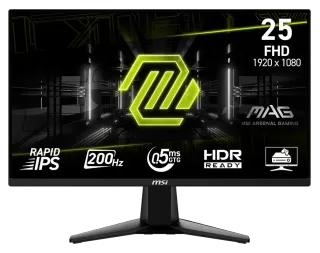 MSI MAG 255F E20 24,5" FHD 200 Hz