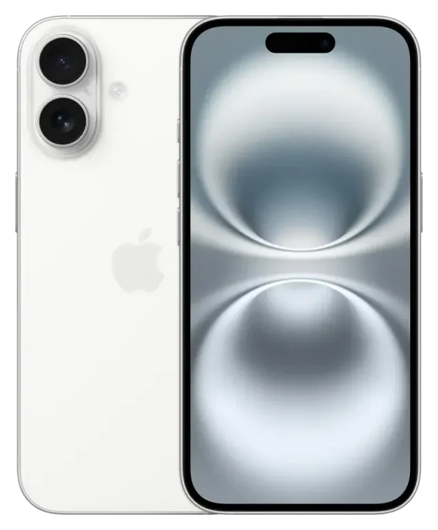 Apple iPhone 16 128 GB White (Chip + eSIM · A3287)