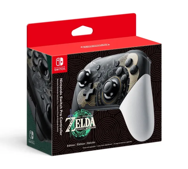 Control Pro de Nintendo Switch — Edición Zelda: Tears of the Kingdom