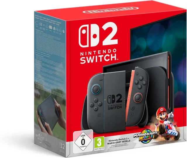 Nintendo Switch 2 256 GB — Mario Kart World en código