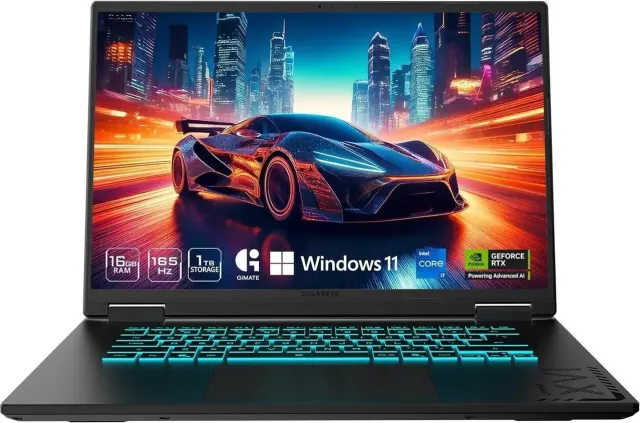 Gigabyte GAMING A16 — RTX 5070, 32 GB