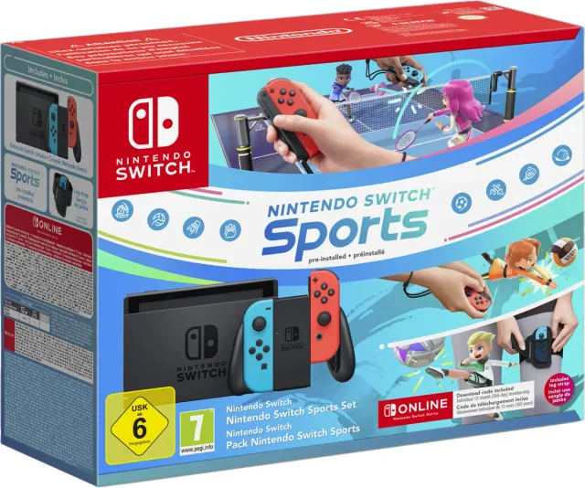 Nintendo Switch 32 GB neón — Nintendo Switch Sports
