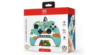 Control con cable PowerA Advantage para Switch 2 — Mario Time