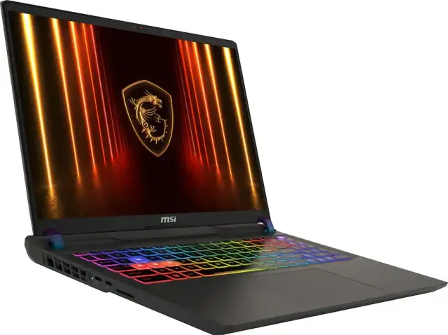 MSI Vector 16 HX AI — RTX 5080, vista 2