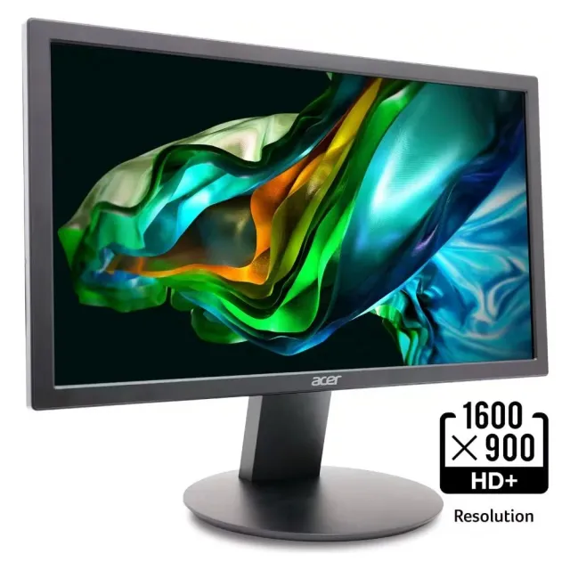 Acer K202Q 19,5" HD+, vista 2