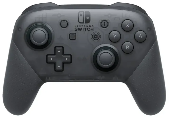 Control Pro de Nintendo Switch — Negro, vista 2