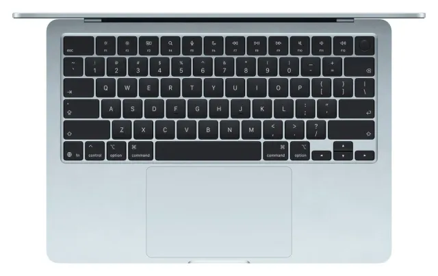 Apple MacBook Air 13" M5 — 1 TB, Sky Blue, vista 2