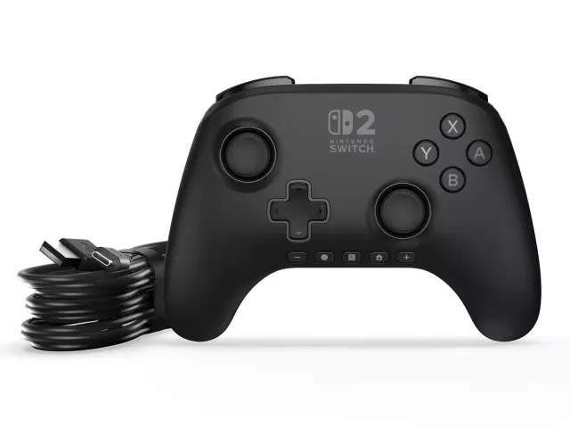 Control con cable PowerA Advantage para Switch 2 — Negro, vista 2