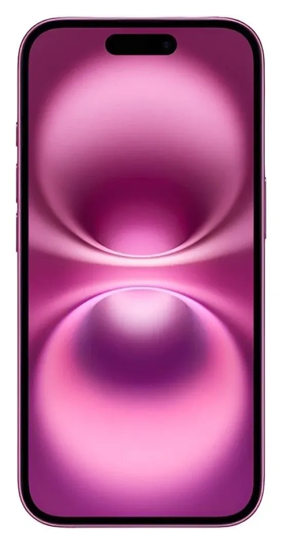 Apple iPhone 16 128 GB Pink (Chip + eSIM · A3287), vista 2