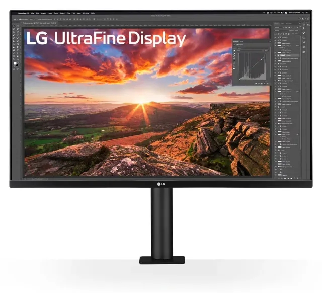 LG UltraFine 32UN880K 32" 4K, vista 2