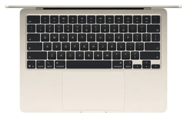 Apple MacBook Air 13" M5 — 512 GB, Starlight, vista 2