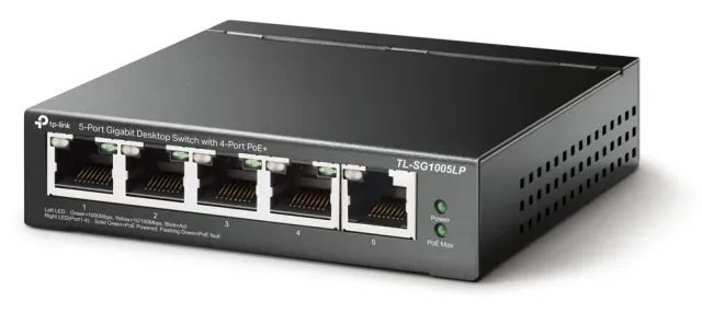 TP-Link Switch TL-SG1005LP, vista 2