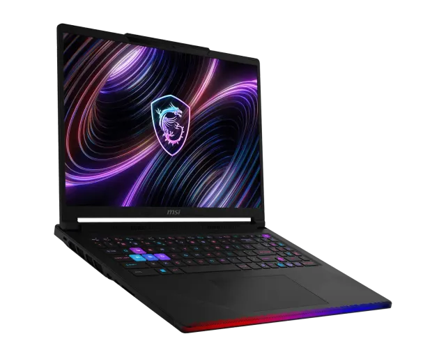 MSI Raider 16 Max HX — RTX 5090, OLED, vista 2