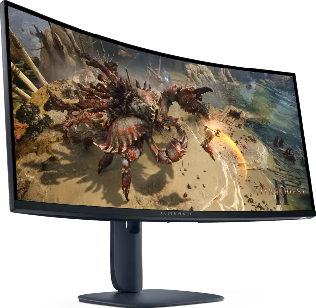 Alienware AW3425DWM 34" WQHD curvo, vista 2