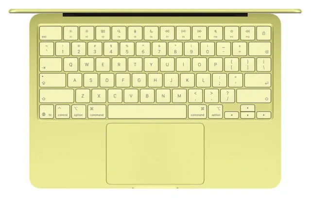 Apple MacBook Neo 13" — 512 GB, Citrus, vista 2